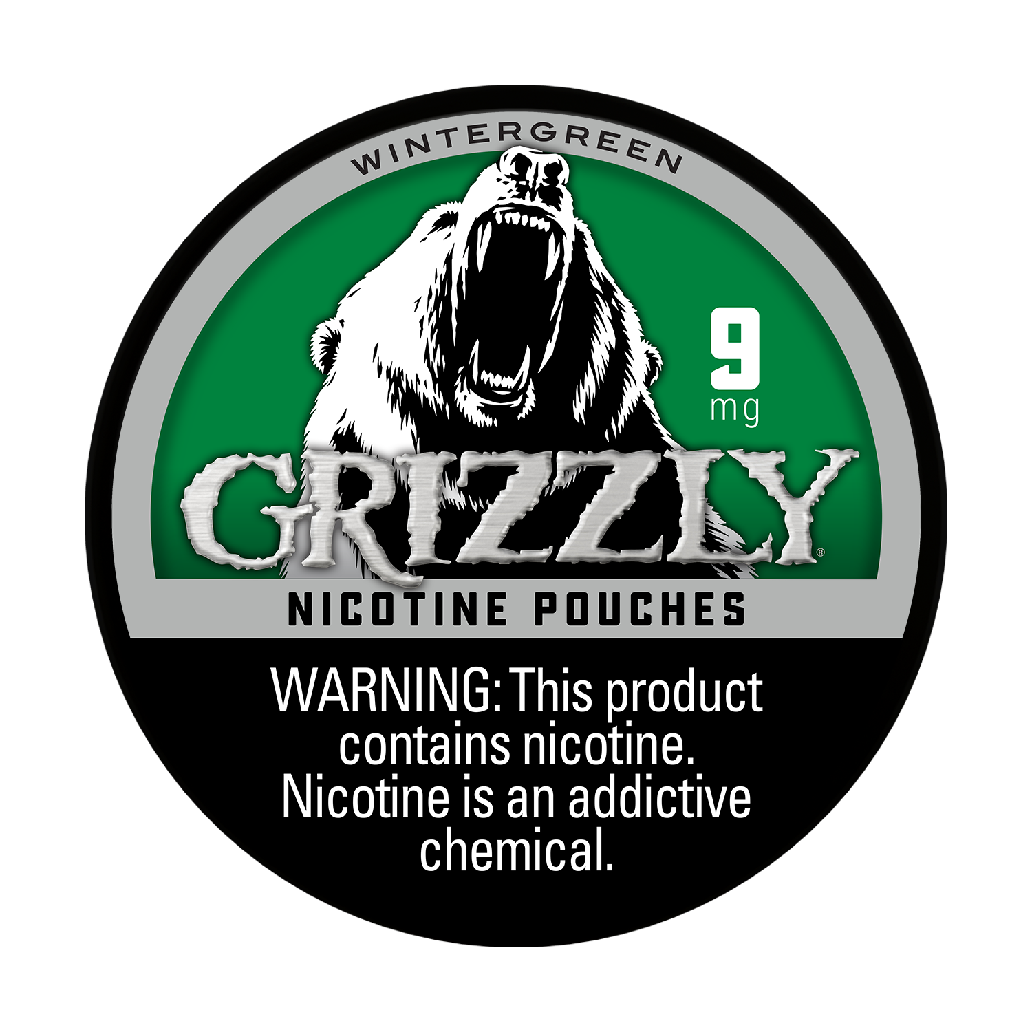 A package of Grizzly nicotine pouches.